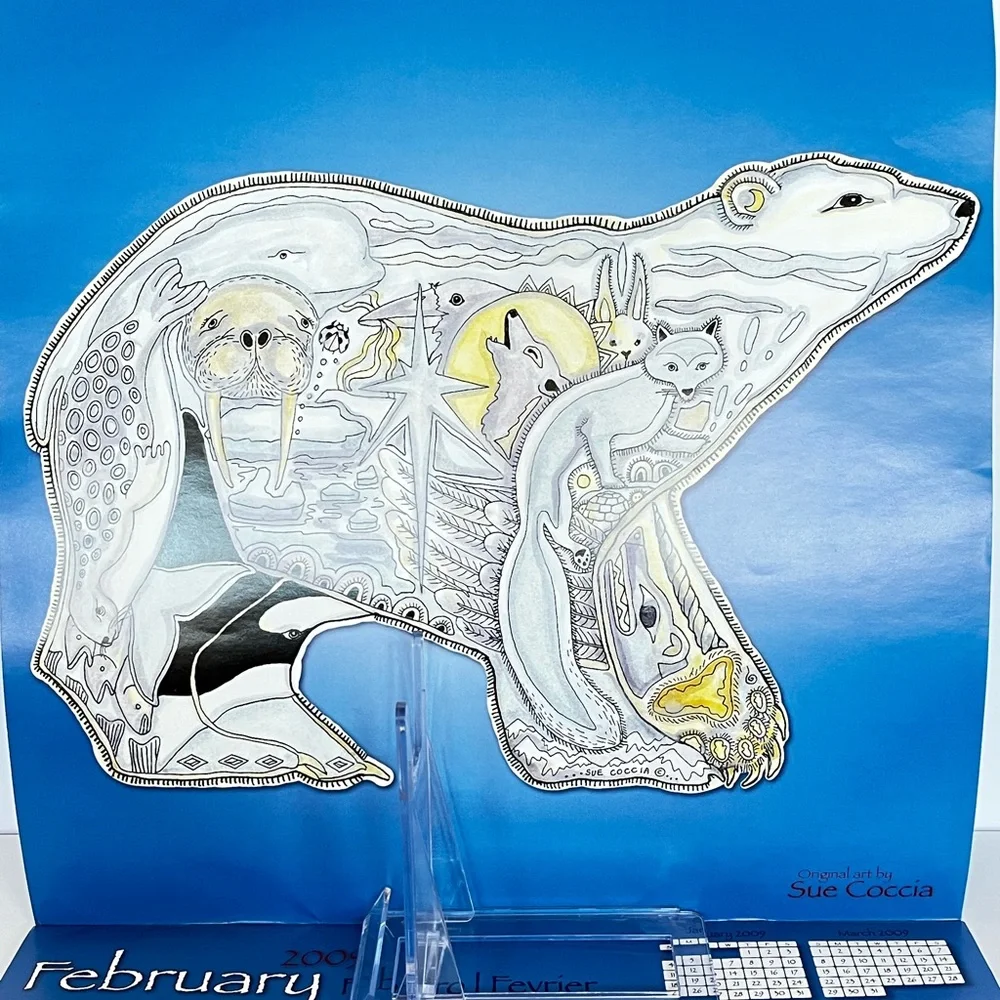Animal Spirits 2009 Calendar by Sue Coccia